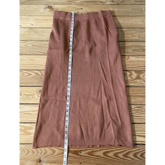 NWT Emberley Perfect Pair Sweater Skirt Large MSRP $39.99 Women’s Pale Brick - Picture 7 of 8
